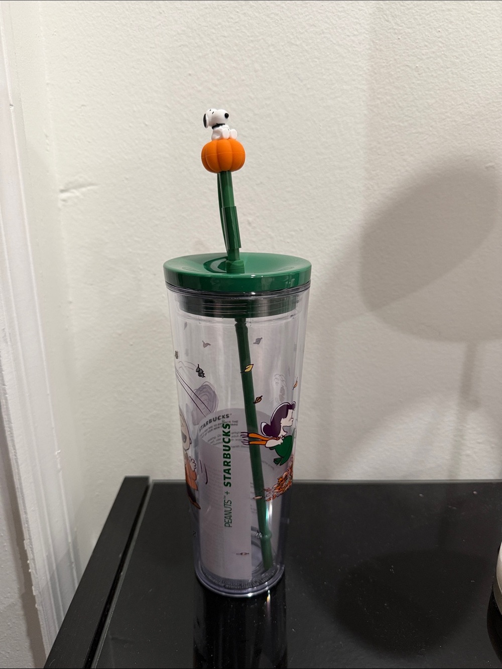 Starbucks x Peanuts Snoopy Reusable Tumbler with Straw